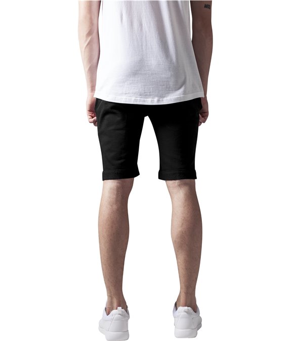 Urban Classics Light Turnup Sweatshorts Black 2